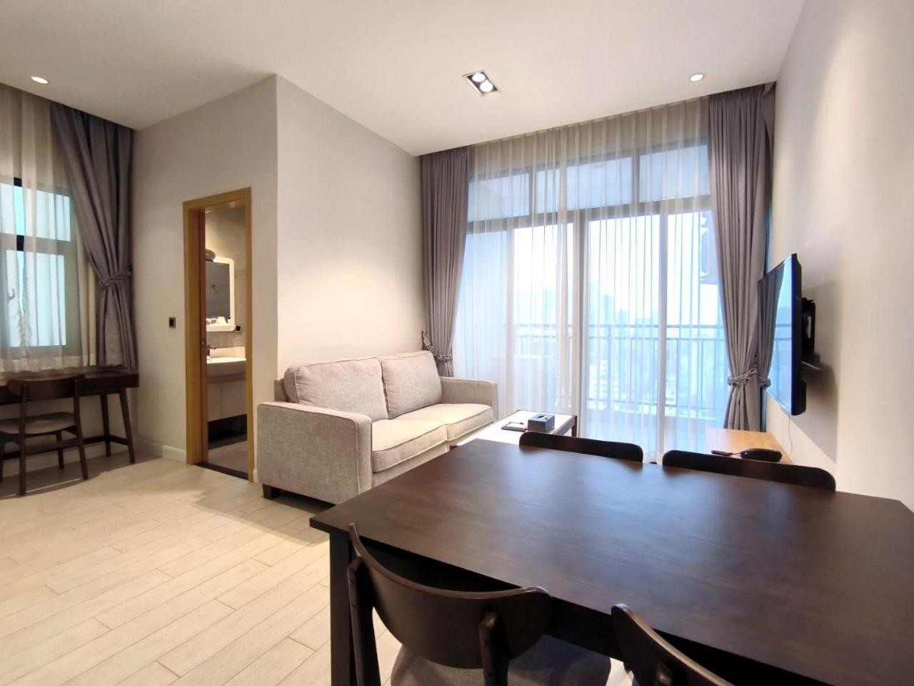 เดอะ วิว เซอร์วิซ เรสซิเดนซ์ Hotel พนมเปญ ภายนอก รูปภาพ