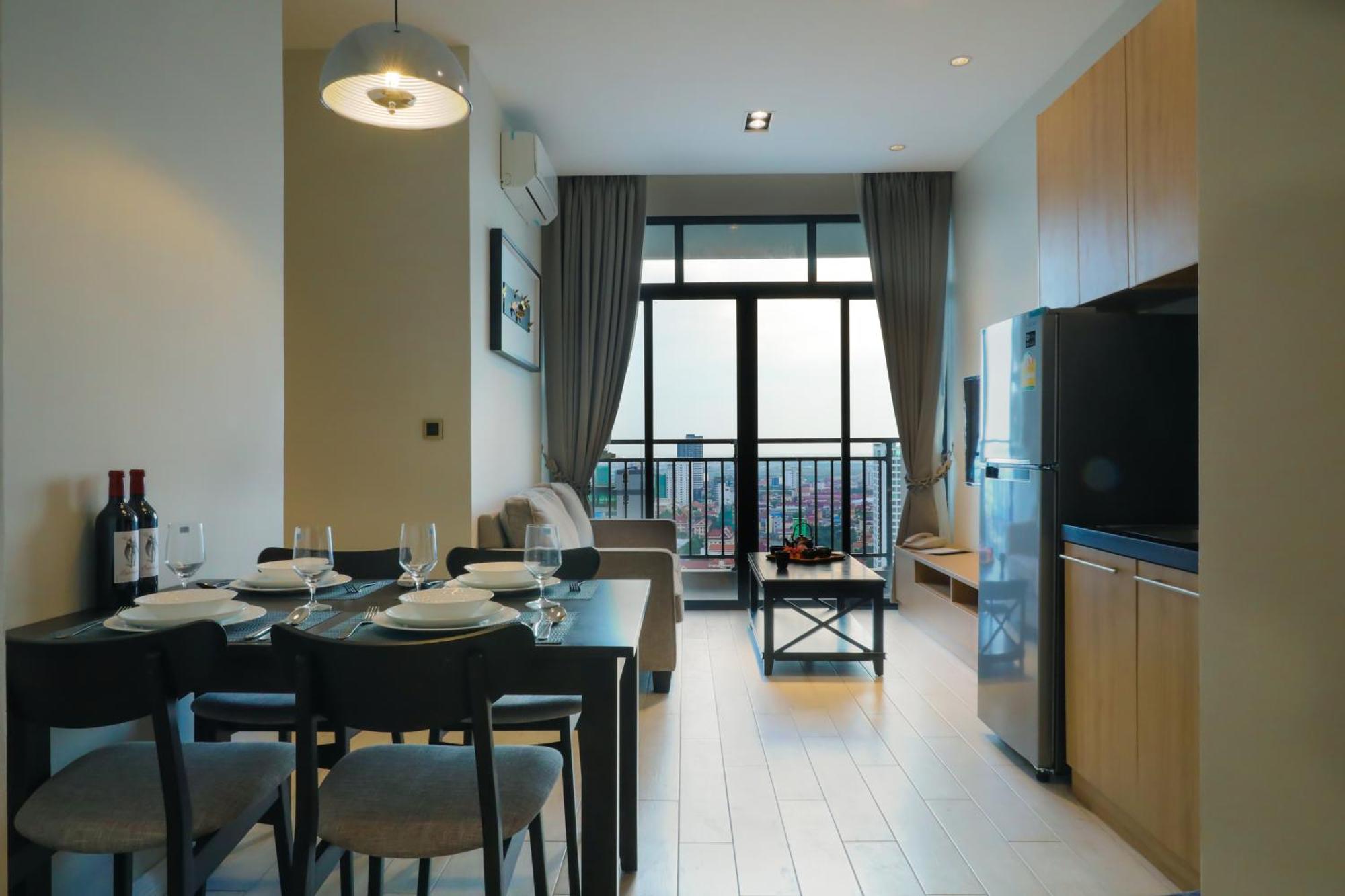 เดอะ วิว เซอร์วิซ เรสซิเดนซ์ Hotel พนมเปญ ภายนอก รูปภาพ