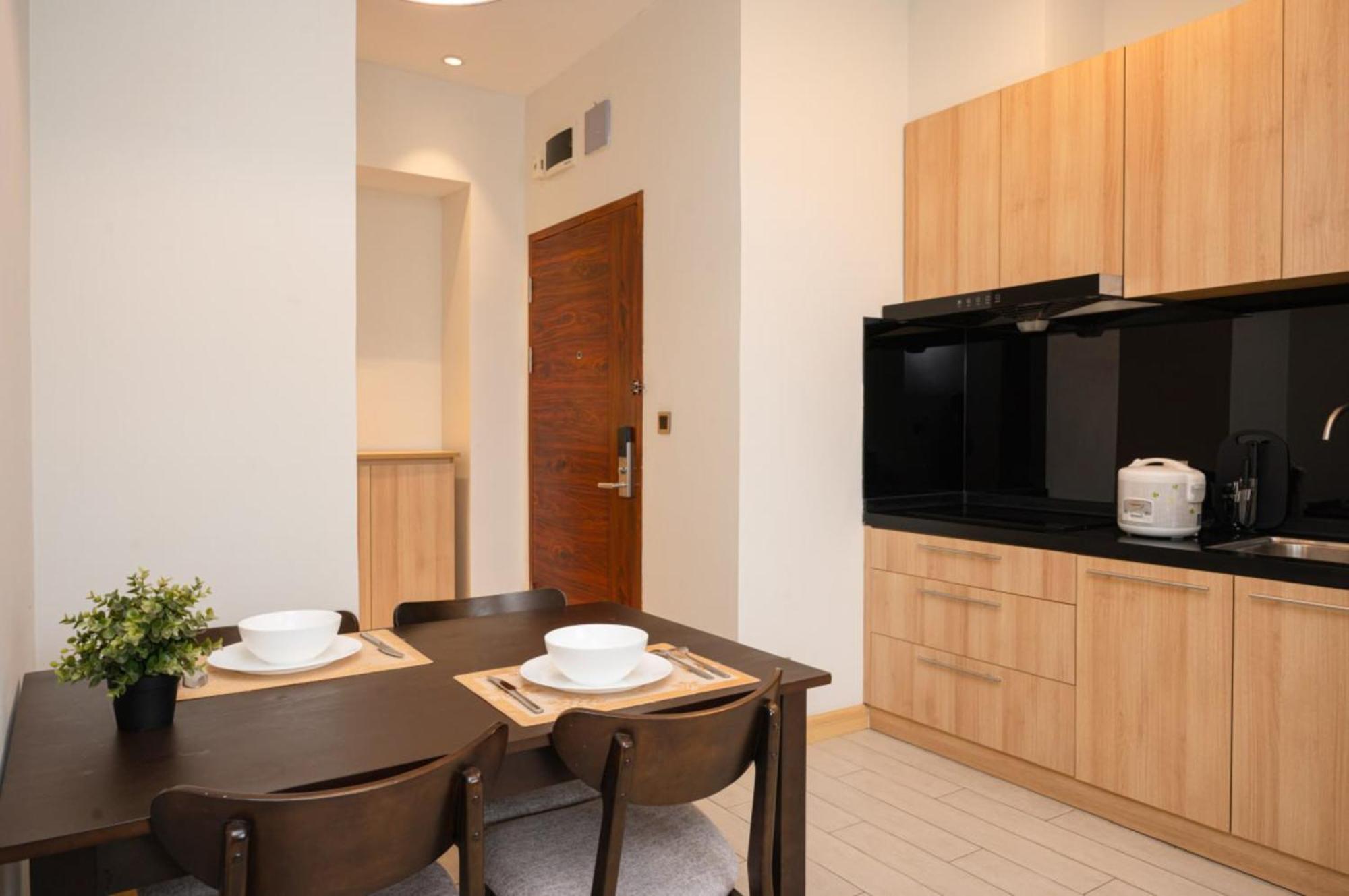 เดอะ วิว เซอร์วิซ เรสซิเดนซ์ Hotel พนมเปญ ภายนอก รูปภาพ